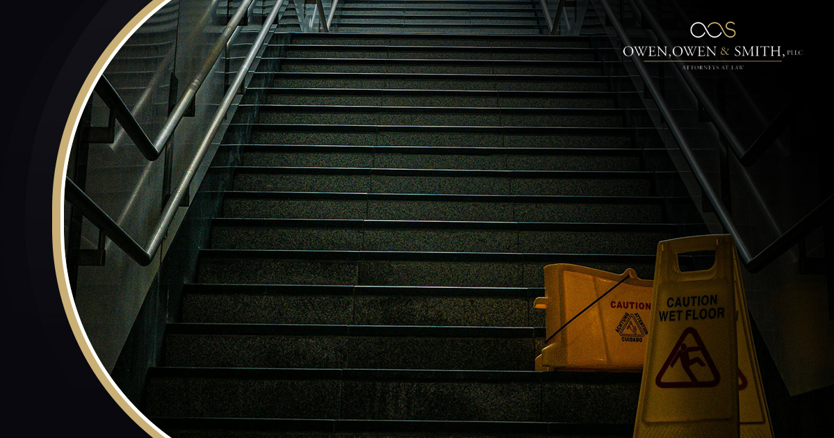 Who is liable in a slip and fall accident